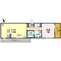 【間取り】 | クラッセプラッツ | 1LDK間取り図