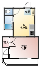 全観スカイハイツの間取り