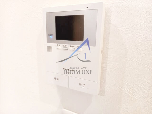 東大井Ｃａｓａ　ｓｈｉｇｅのセキュリティ|モニター付きインターホンです。