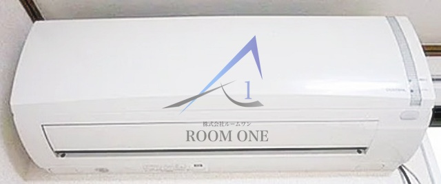 壱番館小林の設備|エアコン付きです。