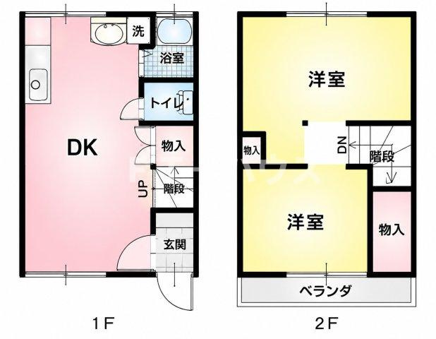 南初富5丁目テラス3の間取り