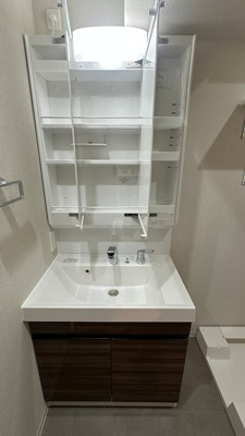 【独立洗面台】 | 新品家具付きマンション南千住7(KaGood東京)
