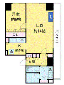 【間取り】 | 五番町マンション
