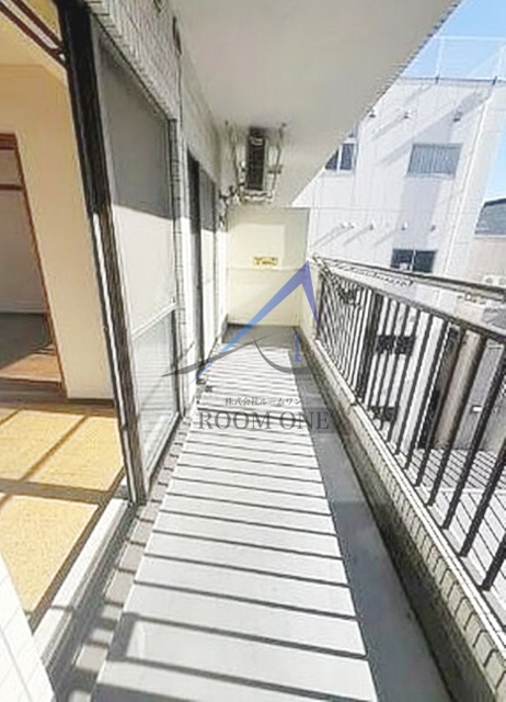 コスモ横浜東口のバルコニー|バルコニーです。