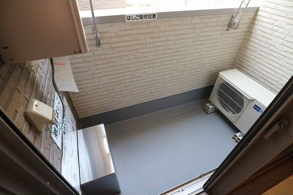 REGALEST植田のバルコニー