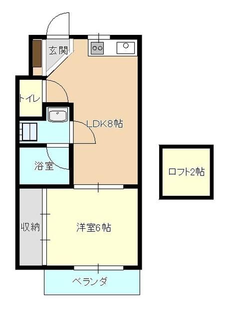 ＬＩＳＳＡグランデ池袋の間取り|間取りです。