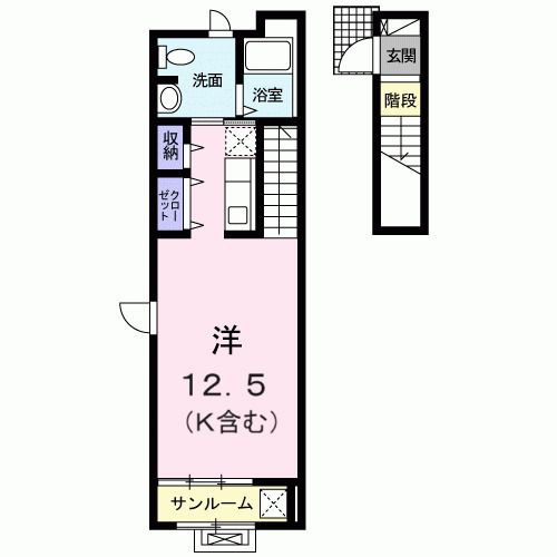 テラッツァ目白の間取り|間取りです。