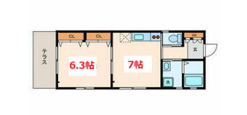【間取り】 | La Espoir | 間取り