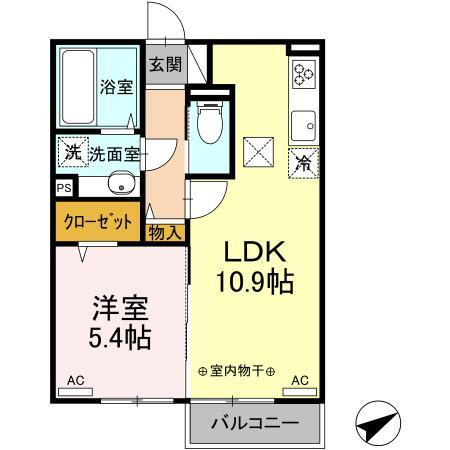 アメージングベルテの間取り