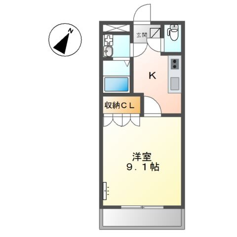クレストールコートの間取り