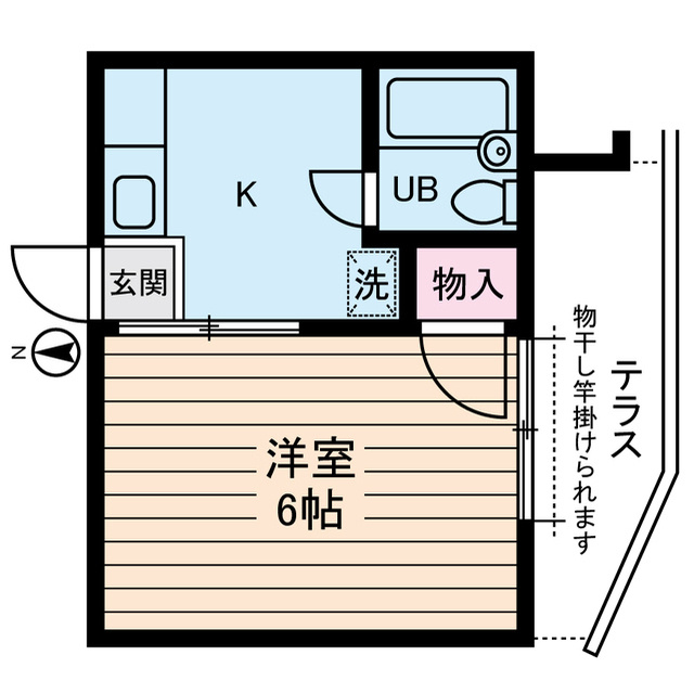 マディソン新大塚の間取り