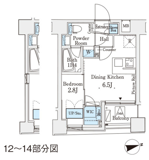 【間取り】 | レジデンス文京春日