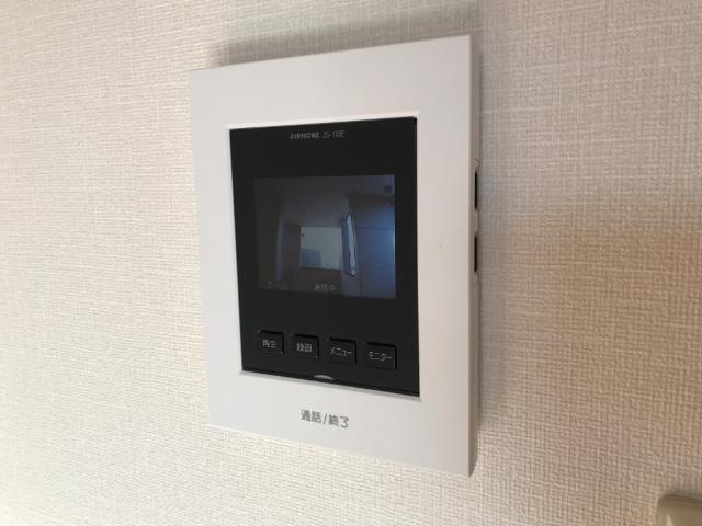 スカイグリーンの内装|カメラ付インターホン