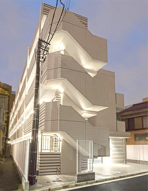 プレミアムキューブ川崎の外観