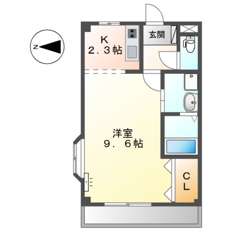 サンライズ山木の間取り