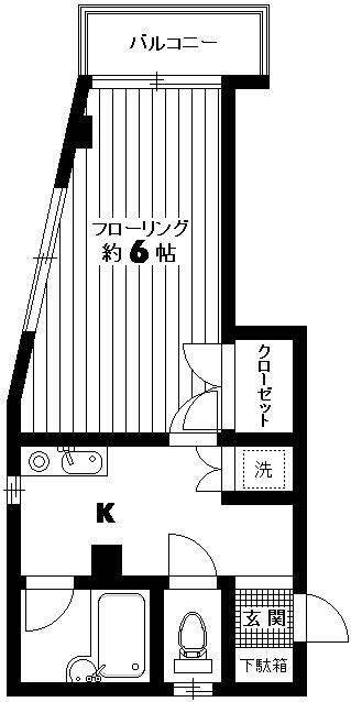 ハイツスリーウインズの間取り