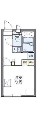 レオパレスＭ　Ｔｒｅｅ　Ⅴの間取り
