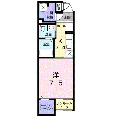 ジュリアコートの間取り