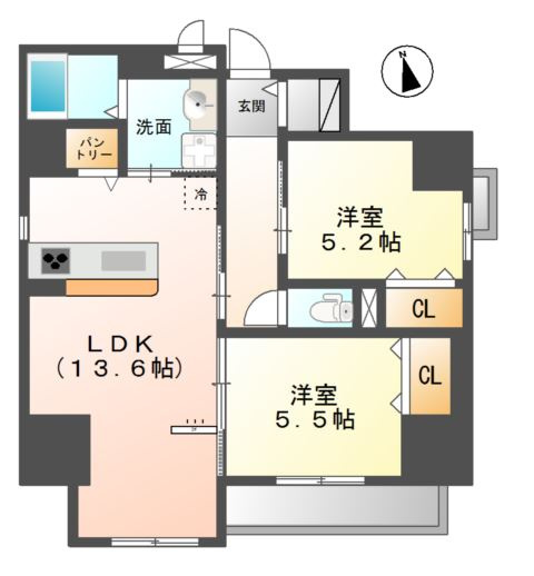 ラフィネ　柏の間取り