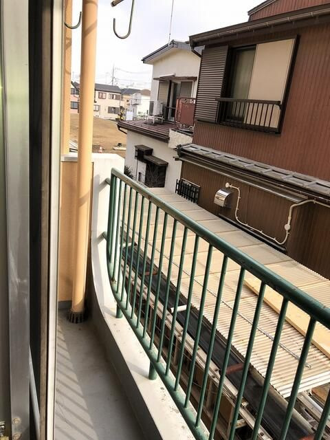 サニーハイツのバルコニー