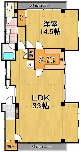シレーヌ大正の間取り|★こんな間取り初めて★