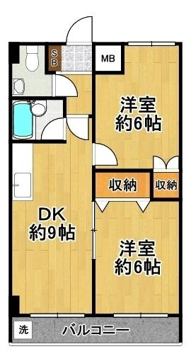 アメニティ千島の間取り|★オール洋室です★