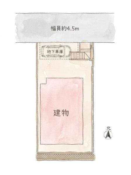 横浜市保土ケ谷区権太坂１丁目の新築一戸建の区画図