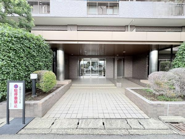 コスモ武蔵新城グレイスコートのその他共用部分|マンション入口です！
