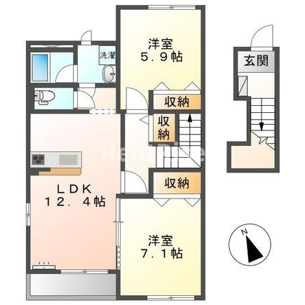 ルミエールウエストの間取り