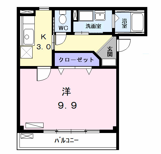 マルトピア九重Ⅱの間取り