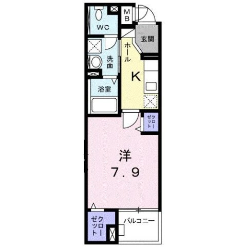 Ｙ’Ｓ　ｏｎｅの間取り