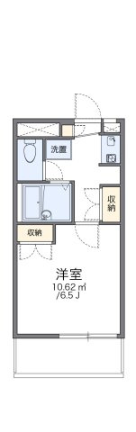 レオパレスヒルズ日野の間取り