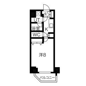 フュージョナル浅草の間取り