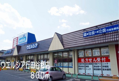 【周辺】 | リーベ　Ⅰ | ウエルシア行田谷郷店まで800m