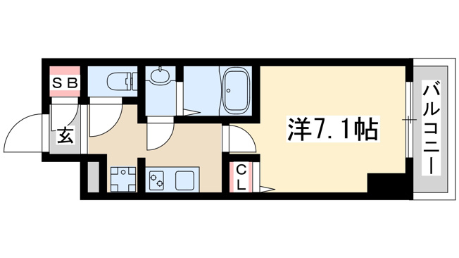 【間取り】 | トパーズ江坂