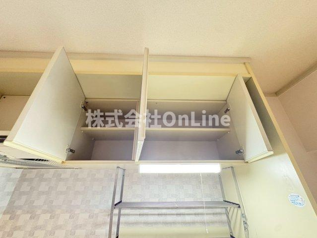 大阪市生野区巽北３丁目の賃貸マンションの収納