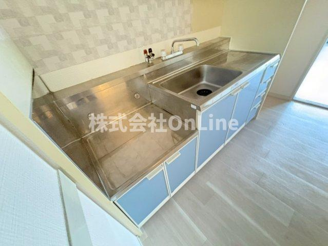 大阪市生野区巽北３丁目の賃貸マンションのキッチン