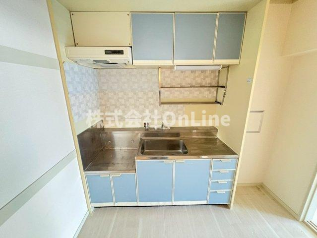 大阪市生野区巽北３丁目の賃貸マンションのキッチン