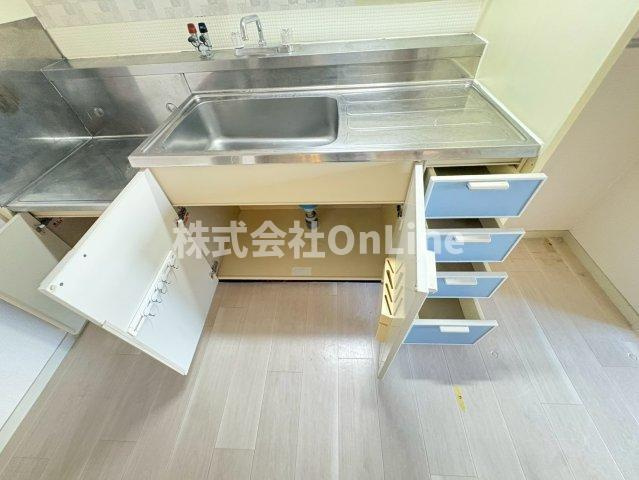 大阪市生野区巽北３丁目の賃貸マンションの収納