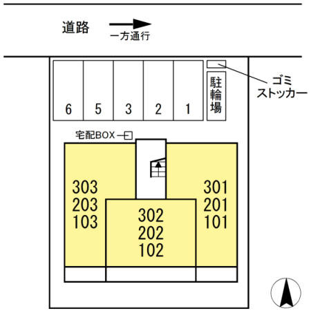 Morey Saint Denisの区画図
