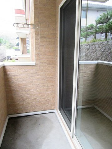 Ｖｉｌｌａ　Ｓｕｎｓｈｉｎｅのバルコニー|暖かな日差しのふりそそぐバルコニー