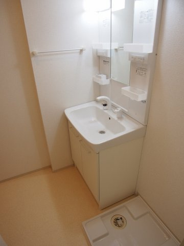 Ｖｉｌｌａ　Ｓｕｎｓｈｉｎｅの洗面所|脱衣スペースもあります