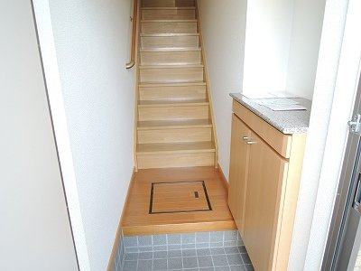ヴィラ・プリムローズの玄関|毎日通る玄関はこちらです