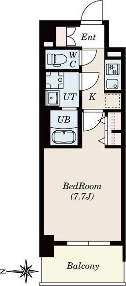 S-RESIDENCE堀田beauteの間取り
