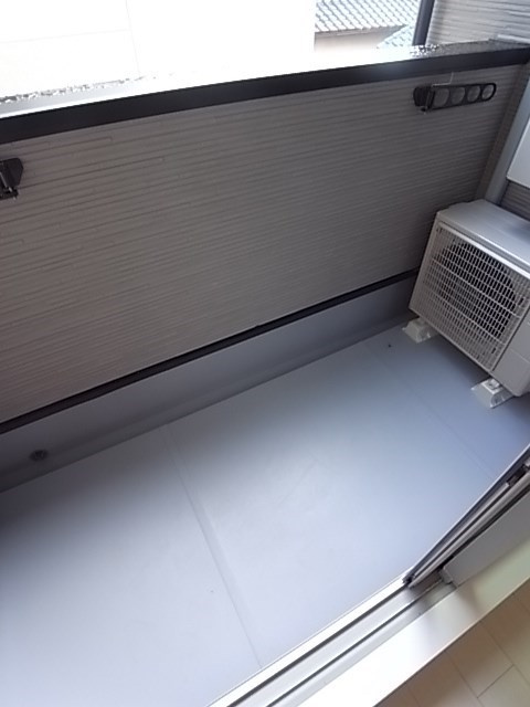 Cosiness尼崎のバルコニー