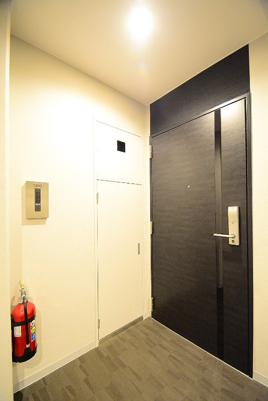ステージグランデ亀有アジールコートの玄関|収納もある玄関です