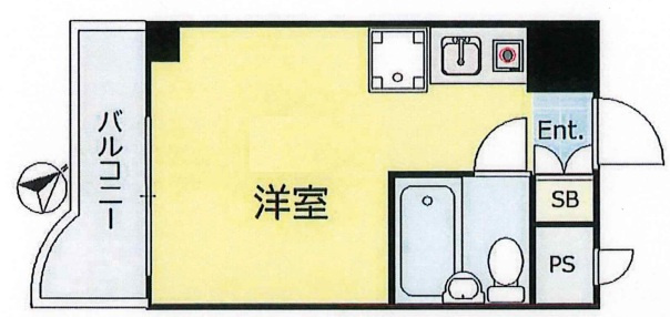 朝日後楽園マンションの間取り
