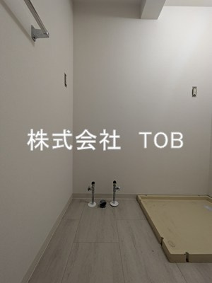 【独立洗面台】 | ヴェルジュ多摩川 | 新設　独立洗面台設置箇所※クリーニング完了前※