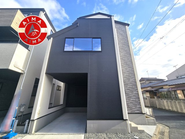 福岡市早良区南庄3丁目第2-2棟（1号棟）の外観：施工例|デザイン性のある外観です。