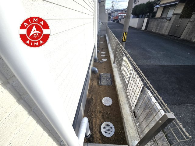 福岡市早良区南庄3丁目第2-2棟（1号棟）の庭|お庭で自由な時間を過ごせます。